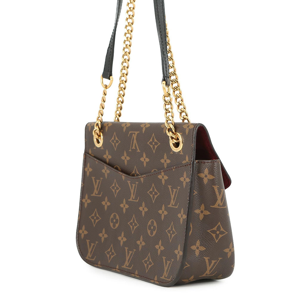 Louis Vuitton Passy Monogram Bag Chain Shoulder